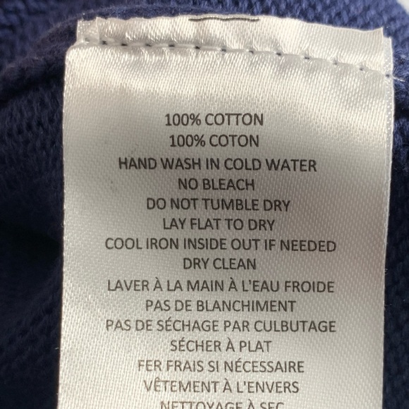 Robert Barakett Men's Franklin Pullover Sweater Vintage Blue Wash Size XL - Picture 11 of 11